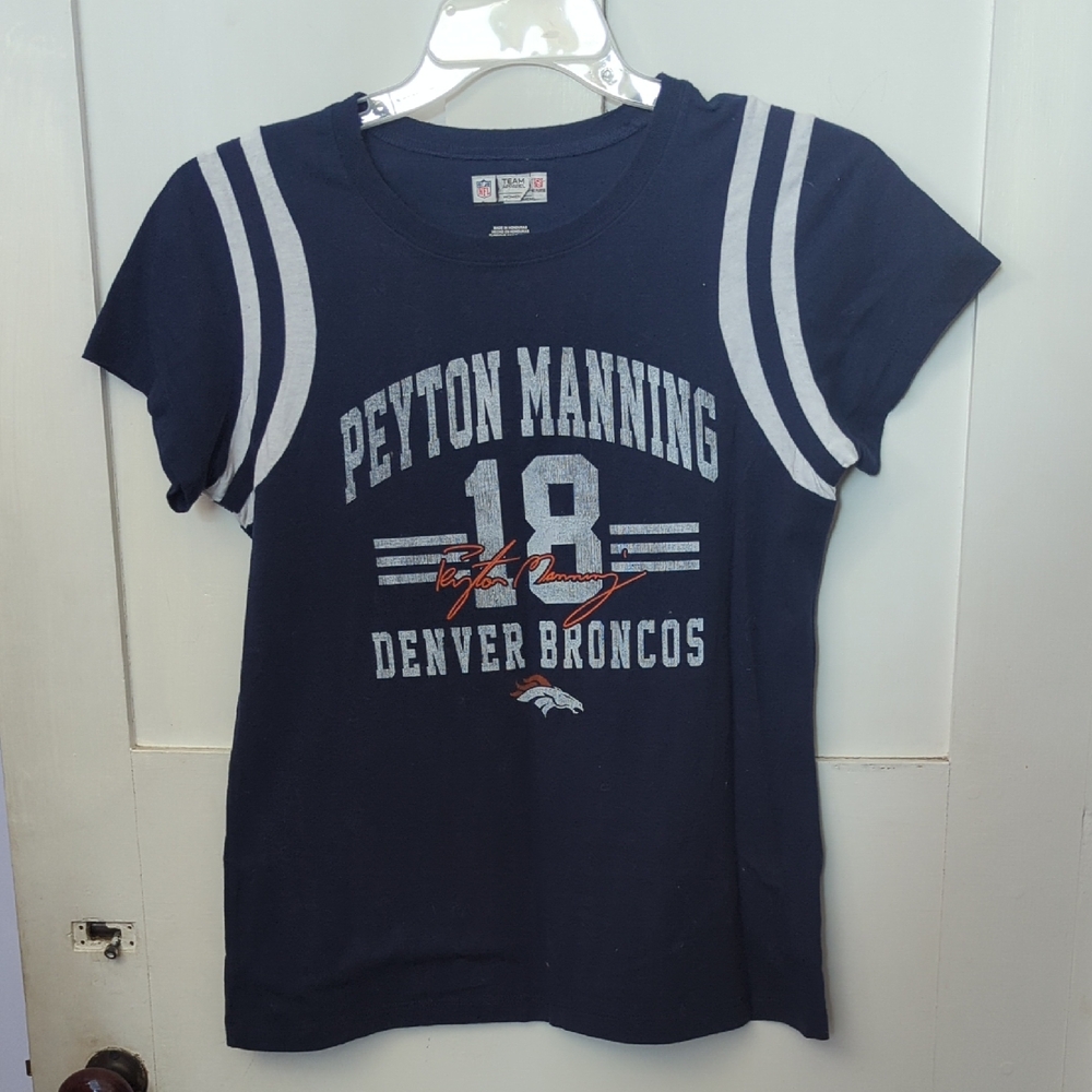 NFL Team Apparel NFL Players Series Denver Broncos Peyton Manning Tee.
